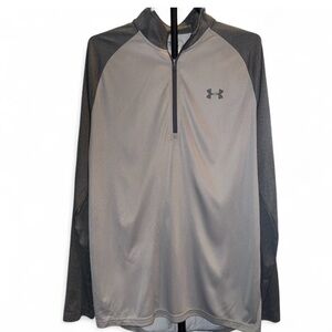 Under Armour Mens 1/4 Zip Long Sleeve Size Large